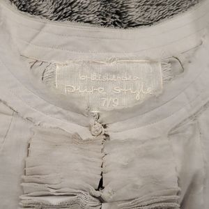 Handmade Double Layer Fine Sheer Cotton Top in perfect condition